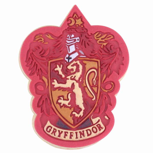 Ausstecher mit Prägung - Emblem Haus Gryffindor